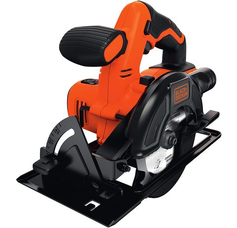 BLACK and DECKER Cordless Circular Saw Main view of the BLACK+DECKER Cordless Circular Saw.
