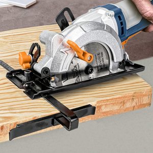 BLUE RIDGE Mini Circular Saw in use.