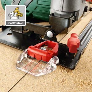 Bosch PKS 18 LI Circular Saw in use.