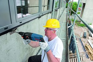 Bosch Professional GBH 2-26 F Rotary Hammer in use.