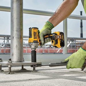 DEWALT DCF894N Impact Wrench in use.