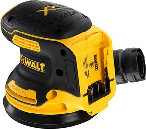 Another view of the DEWALT DCW210N-XJ Random Orbital Sander.