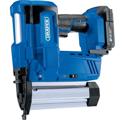 Main view of the Draper D20 20V Cordless Stapler & Nailer.