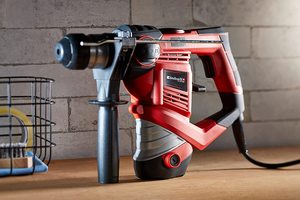 Einhell TC-RH 900 Rotary Hammer on display.