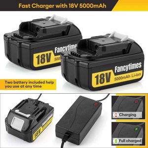 FANCYTIMES Impact Wrench's battery and charger.