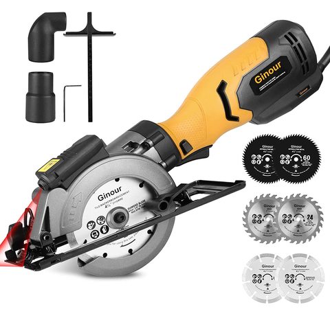 Main view of the Ginour Mini Circular Saw.