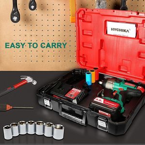 HYCHIKA Impact Wrench with its accessories.