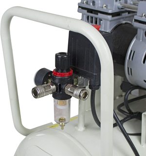 Hyundai HY27550 Air Compressor's connection points.