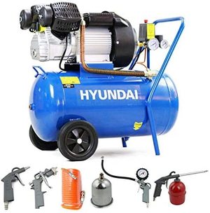 Hyundai HY3050V Air Compressor's attachments.