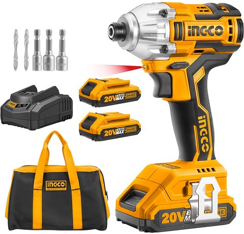 Main view of the INGCO Impact Driver.