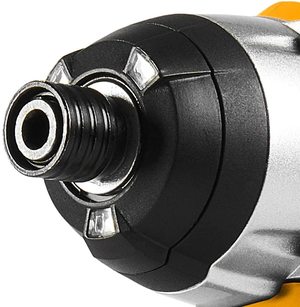 Close up view of the JCB Cordless Impact Driver.