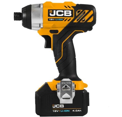 JCB Cordless Impact Driver Main view of the JCB Cordless Impact Driver.