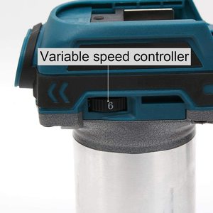 KATSU 18V Cordless Router's variable speed controller.