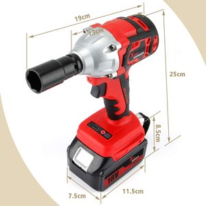 King Showden Impact Wrench's dimensions.