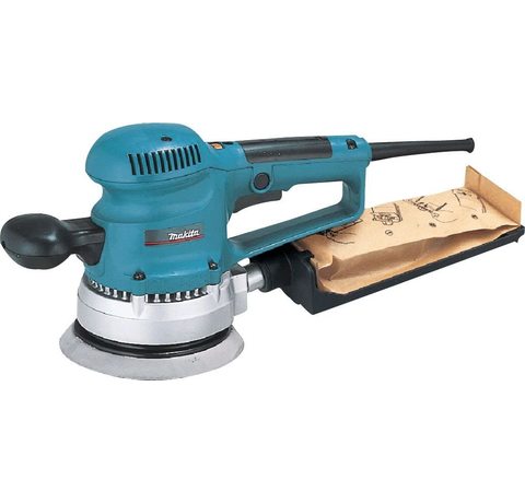 Main view of the Makita BO6030 Random Orbit Sander.