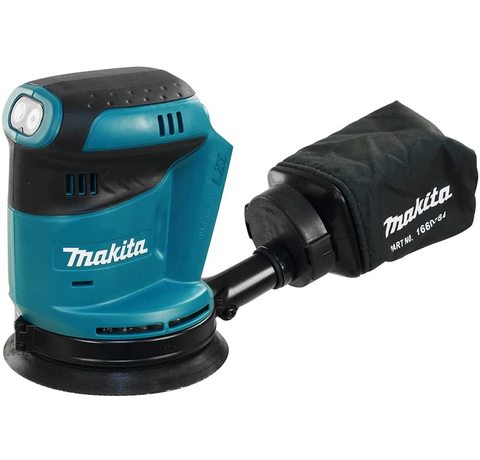 Main view of the Makita DBO180Z Cordless Orbital Sander.