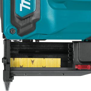 Makita DPT353Z 18V Pin Nailer's magazine.