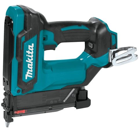 Makita DPT353Z 18V Pin Nailer Main view of the Makita DPT353Z 18V Pin Nailer.