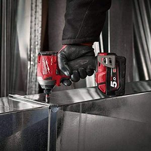 Milwaukee M18 Impact Driver in use.