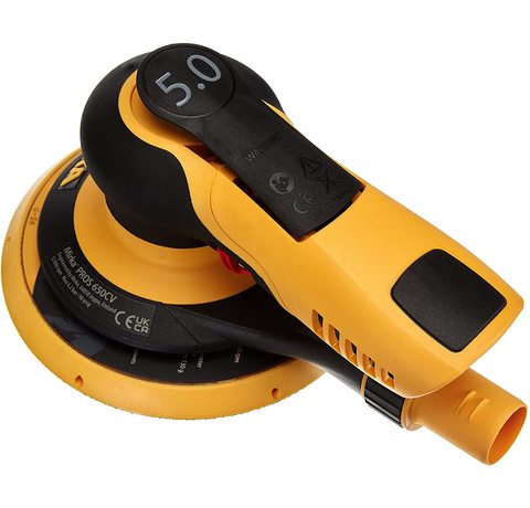 Main view of the Mirka PROS 650CV Random Orbital Air Sander.