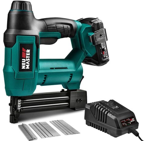 Main view of the NEU MASTER NTC0023 Cordless Brad Nailer.
