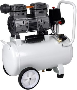 Rear view of the ORAZIO Air Compressor.