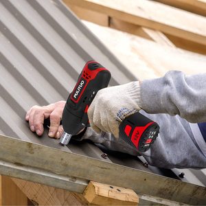 PULITUO Cordless Impact Wrench in use.