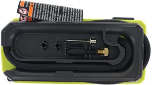 Storing the Ryobi Portable Air Compressor.