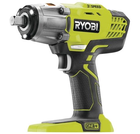 Main view of the Ryobi R18IW3-0 Impact Wrench.
