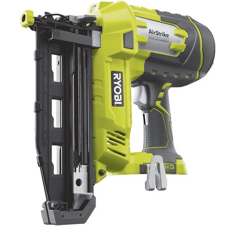 Main view of the Ryobi R18N16G-0 ONE+ 16G AirStrike Nailer.