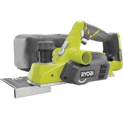 Ryobi R18PL 0 18V ONE Plus Cordless Planer Main view of the Ryobi R18PL-0 18V ONE+ Cordless Planer.