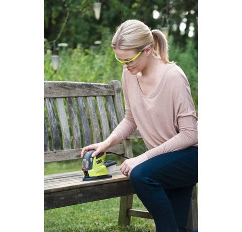 Ryobi RMS180-S Multi-Sander in use.