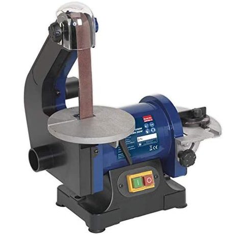 Main view of the Sealey SM750 Belt And Disc Sander.