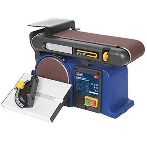 Main view of the Sealey SM914 Belt And Disc Sander.
