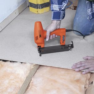 Tacwise 181ELS Pro Electric Nail Gun in use.