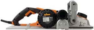 Side view of the Triton TPL180 Triple Blade Planer.