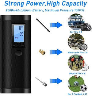 VEEAPE Portable Air Compressor's suitability.