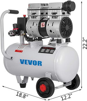VEVOR Air Compressor's dimensions.