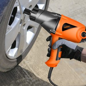 VonHaus Impact Wrench in use.