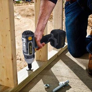 Werktough Impact Wrench in use.