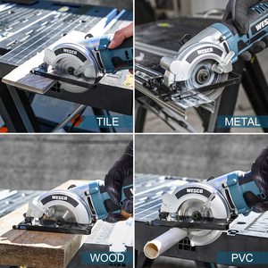 WESCO Cordless Circular Saw's suitability.