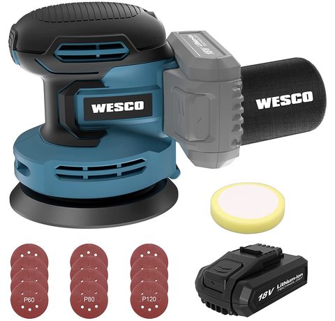 Main view of the WESCO Orbital Sander.