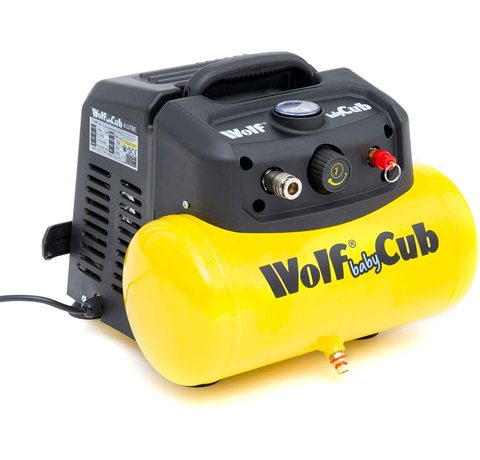 Main view of the Wolf Baby Cub Portable Air Compressor.