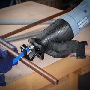 WORKPRO Reciprocating Saw in use.